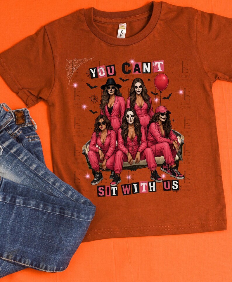"Spooky Mean Girls" You Can't Sit With Us Halloween Tees & Sweatshirts