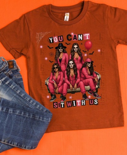 "Spooky Mean Girls" You Can't Sit With Us Halloween Tees & Sweatshirts