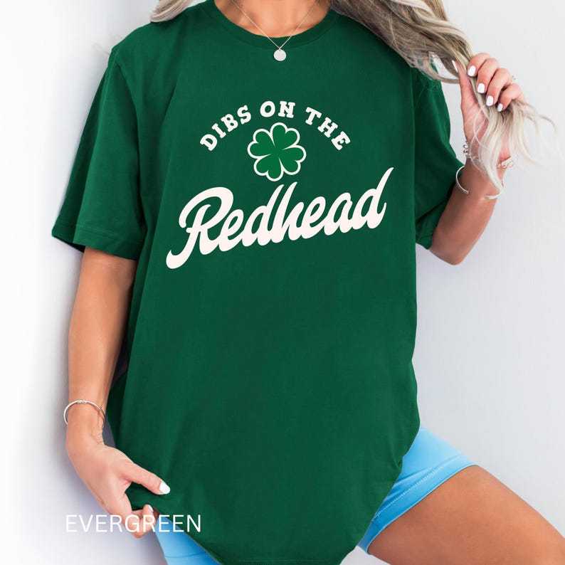 Lucky T-Shirt for Irish Celebrations, Gift for Redheads