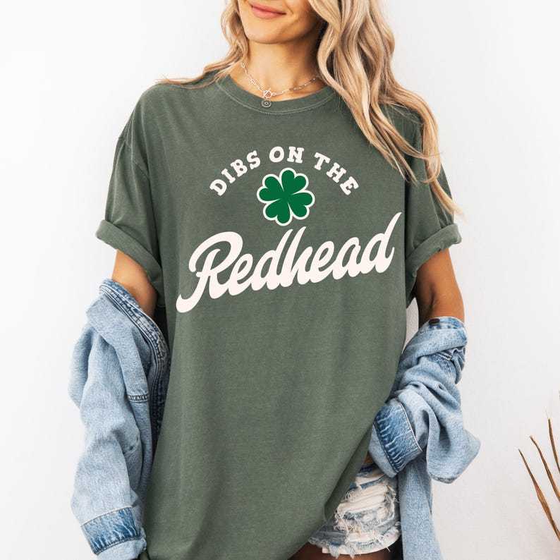 Lucky T-Shirt for Irish Celebrations, Gift for Redheads