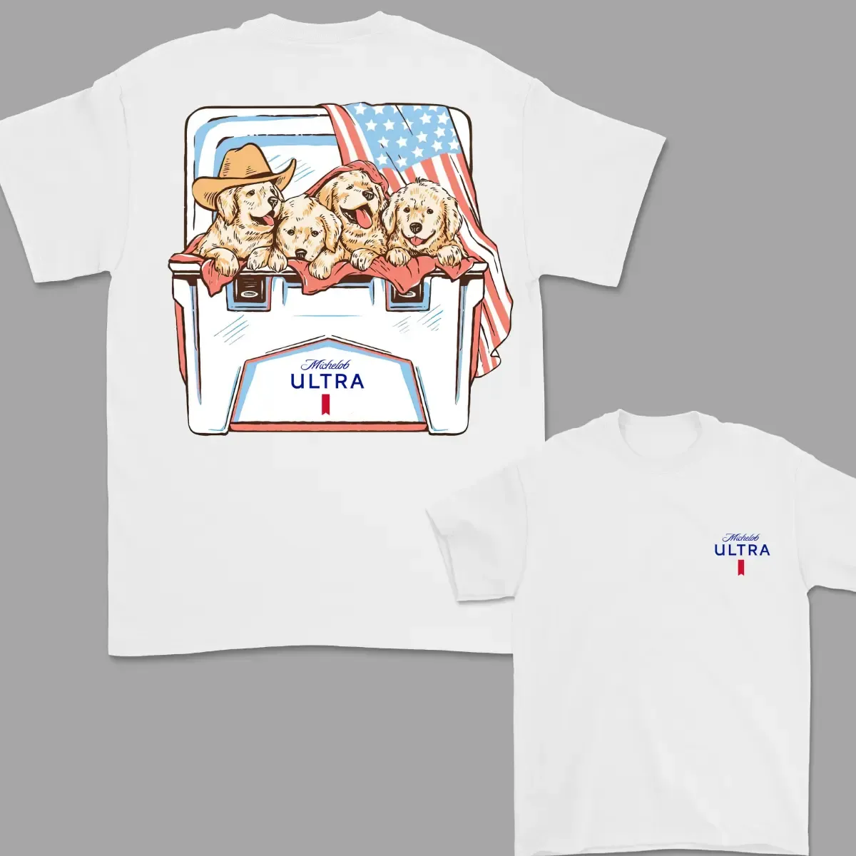 Dogs Beer Tees, 4th Of July T-Shirt