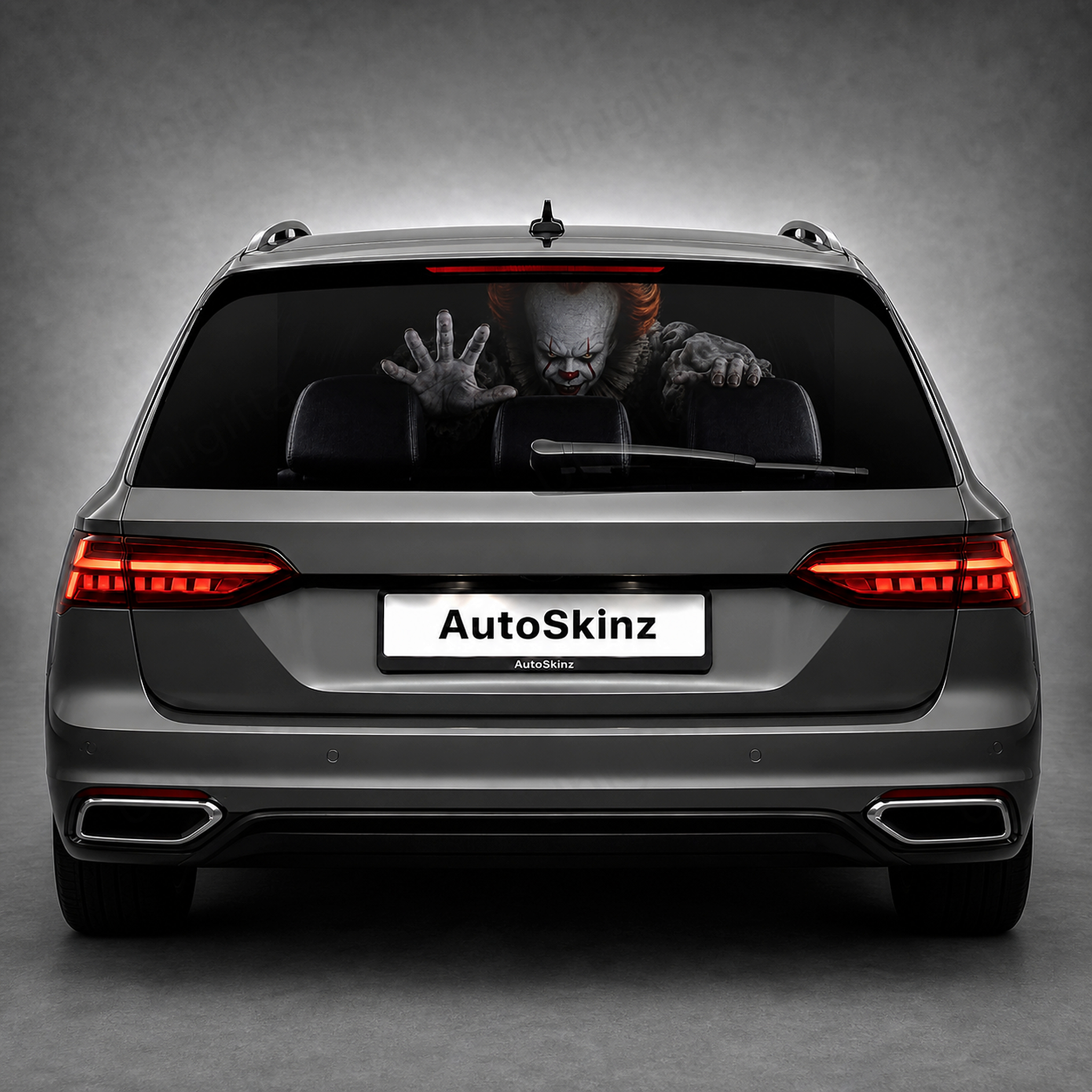 Halloween Horror One-Way Rear Window Film