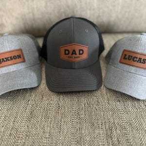 Personalized Dad Patch Hat, Dad Birthday Gift, New Dad Gift, Gift For Husband