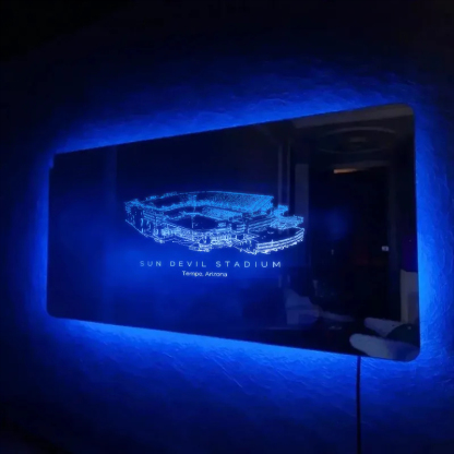 Sun Devil Stadium Mirror Light-Gifts For Sports Lovers、Sun Devils、Arizona Cardinals、NCAA、Arizona