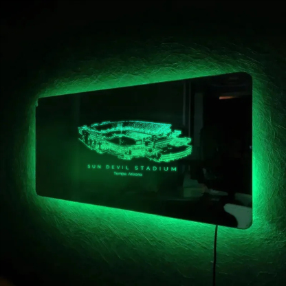 Sun Devil Stadium Mirror Light-Gifts For Sports Lovers、Sun Devils、Arizona Cardinals、NCAA、Arizona
