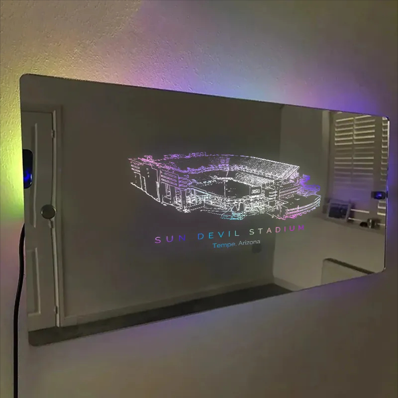 Sun Devil Stadium Mirror Light-Gifts For Sports Lovers、Sun Devils、Arizona Cardinals、NCAA、Arizona