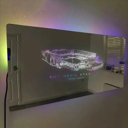 Sun Devil Stadium Mirror Light-Gifts For Sports Lovers、Sun Devils、Arizona Cardinals、NCAA、Arizona