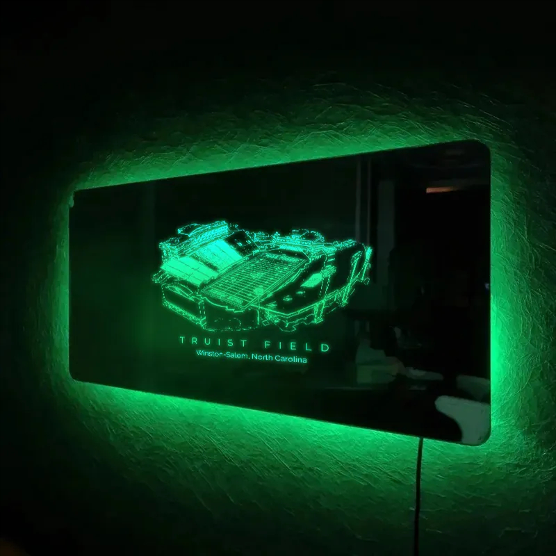 Truist Field Stadium Mirror Light-Gifts For Sports Lovers、Wake Forest Demon Deacons、NCAA、North Carolina