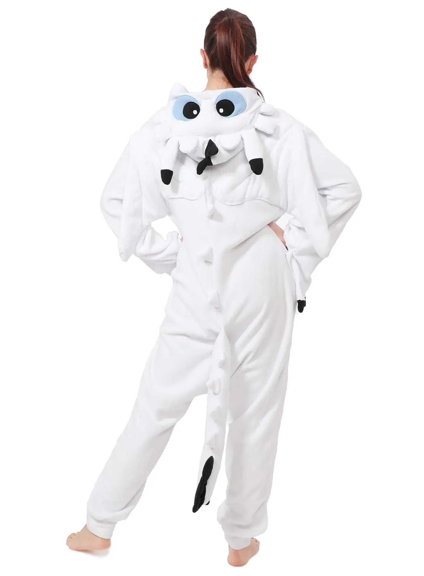 Cartoon facecloth one-piece pajamas