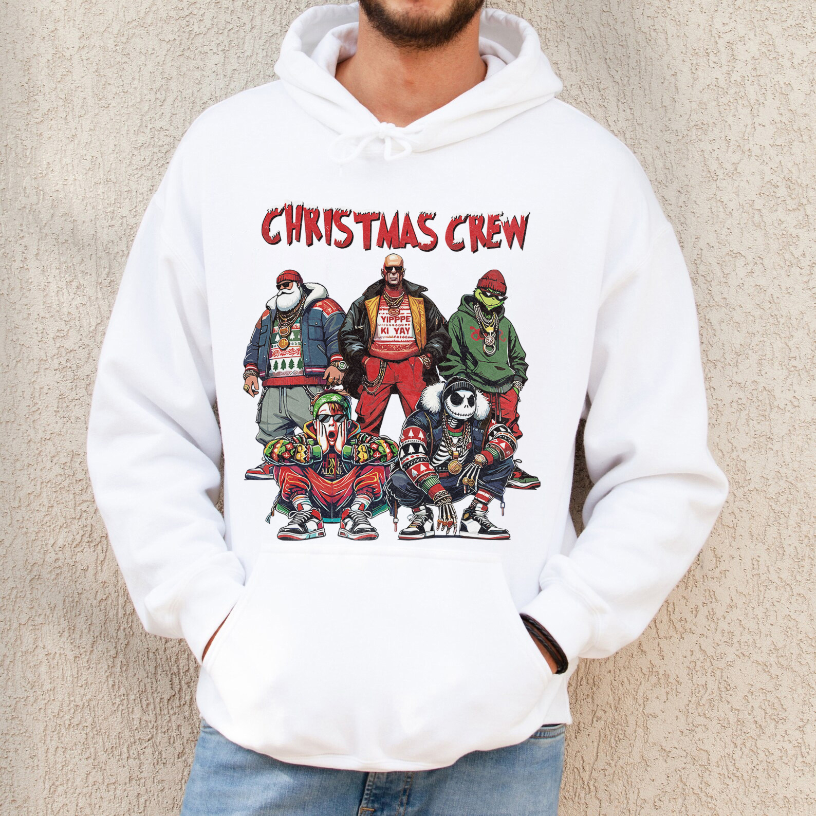 Christmas Crew Movie Characters Sweatshirt