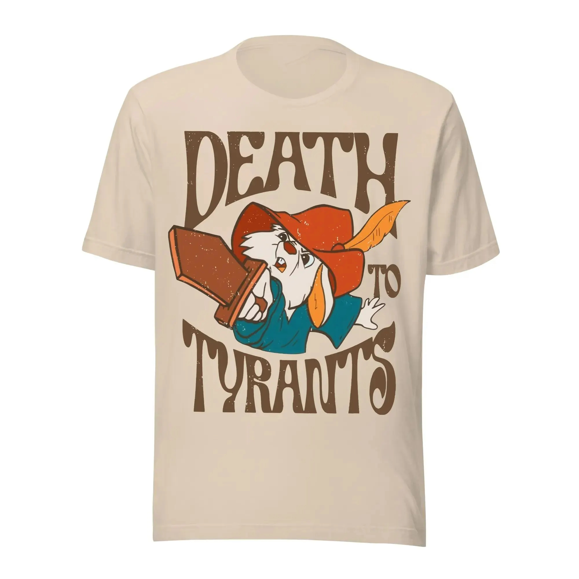 Retro 70S Skippy Rabbit Death To Tyrants Shirt