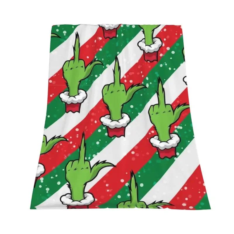 Funny Cartoon Christmas blanket