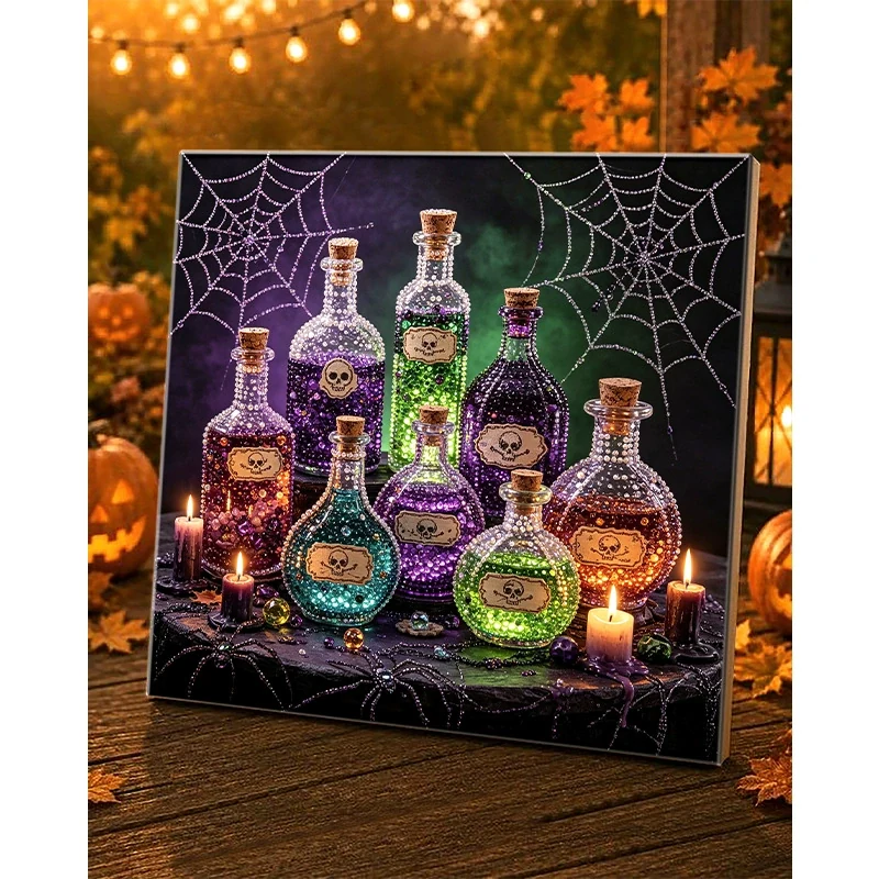 Halloween pearl art DIY kit style 1