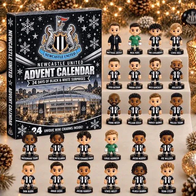2026 Soccer Teams Advent Calendar - Newcastle United Edition Blind Box