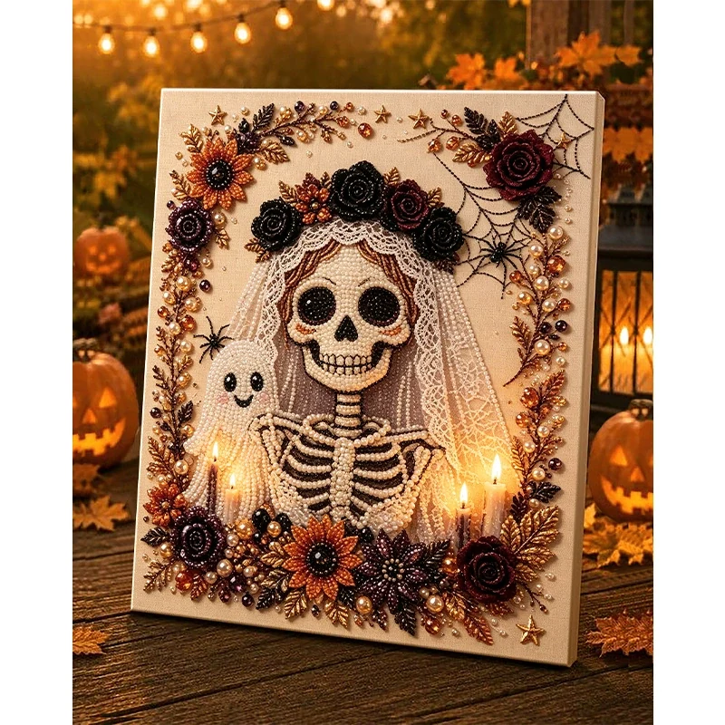 Halloween pearl art DIY kit style 11