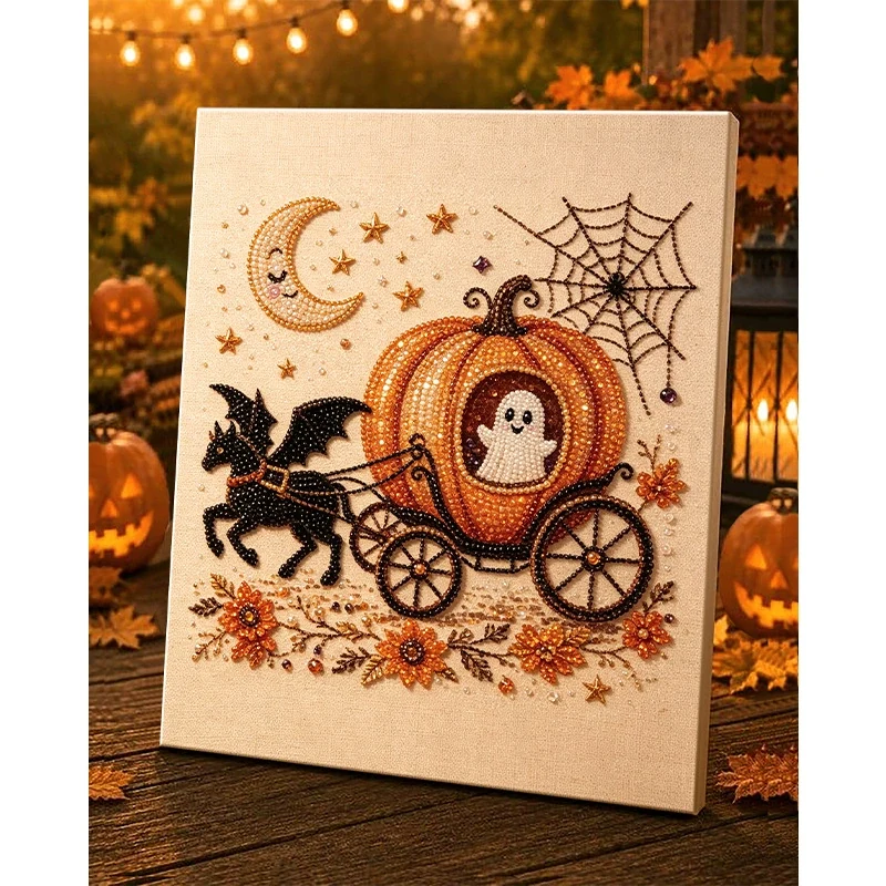 Halloween pearl art DIY kit style 13