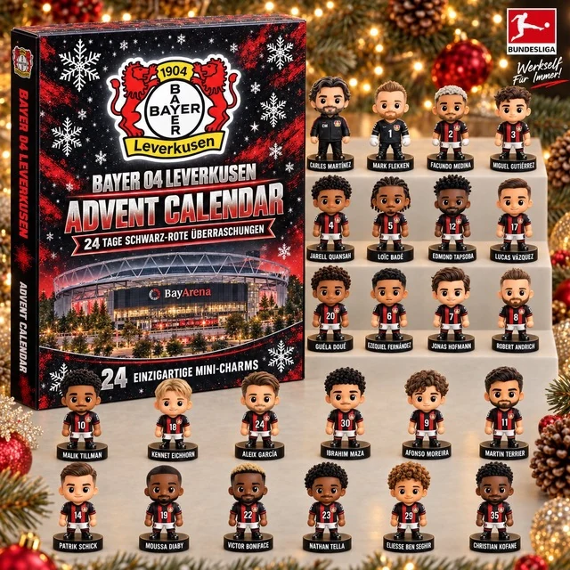 2026 Soccer Teams Advent Calendar - Bayer Leverkusen Edition Blind Box