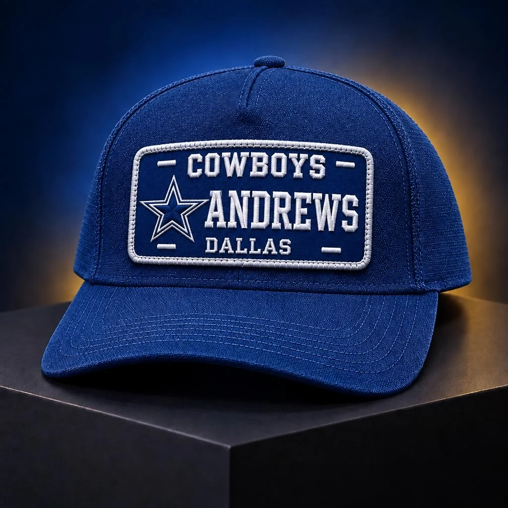 Personalized Dallas Cowboys Embroidered Football Cap