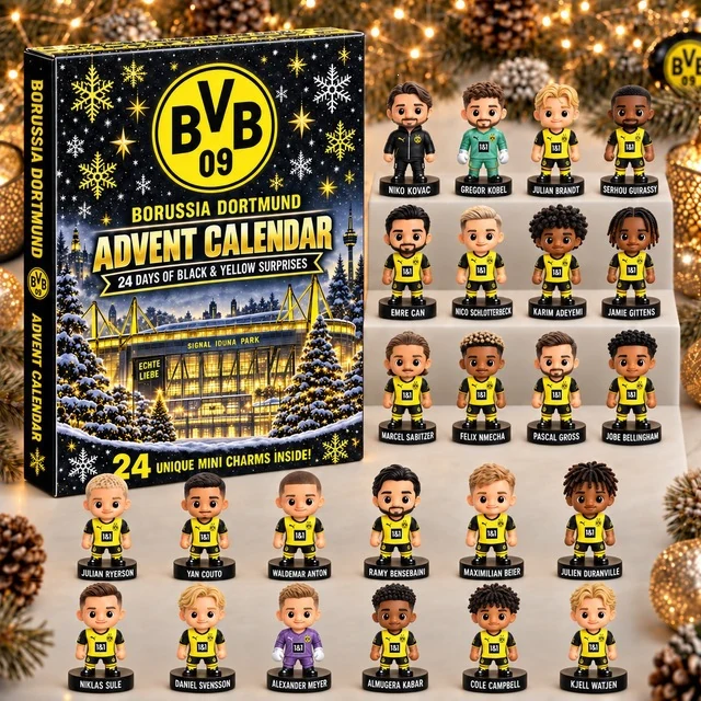 2026 Soccer Teams Advent Calendar - Borussia Dortmund Edition Blind Box