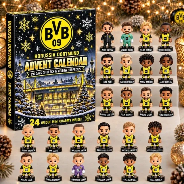 2026 Soccer Teams Advent Calendar - Borussia Dortmund Edition Blind Box