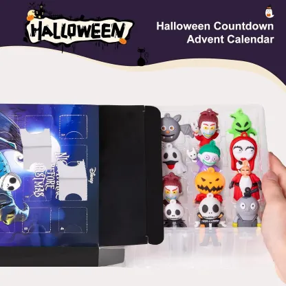 Nightmare Christmas advent calendar display