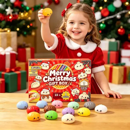 Christmas dumpling squishy character collection