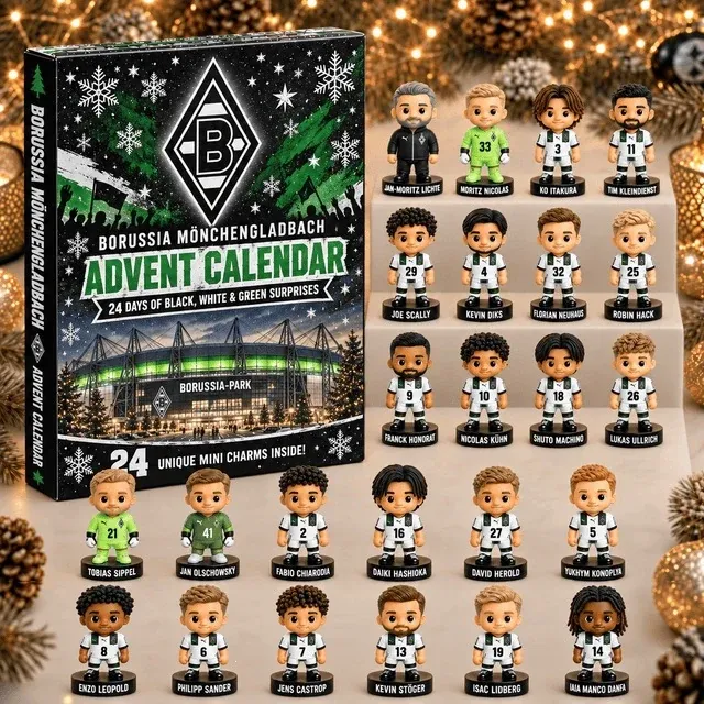 2026 Soccer Teams Advent Calendar - Borussia Mönchengladbach Edition Blind Box