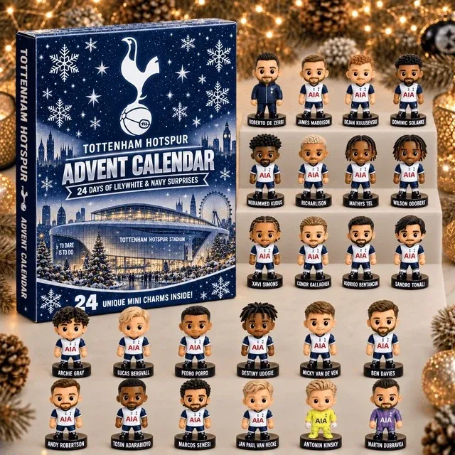 2026 Soccer Teams Advent Calendar - Tottenham Hotspur Edition Blind Box