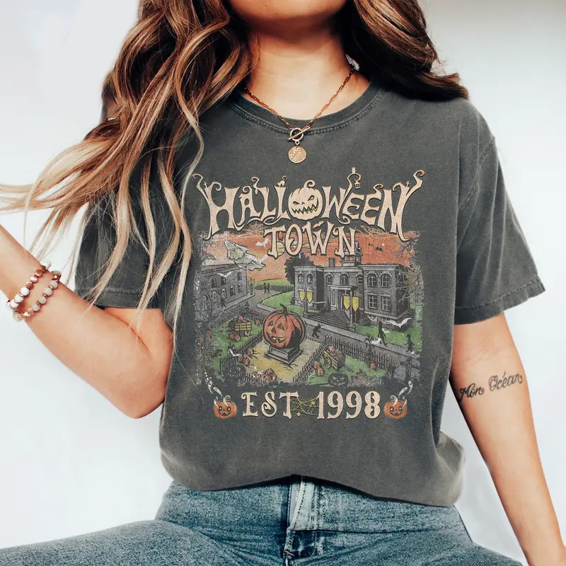 Halloween Town Est 1998 Sweatshirt,Halloween 2024 Gifts