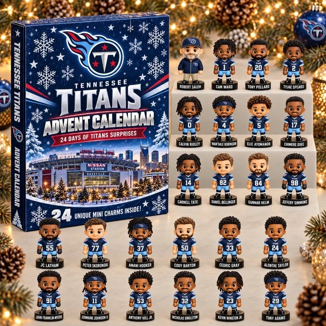 2026 Football Advent Calendar - Tennessee Titans Edition Blind Box