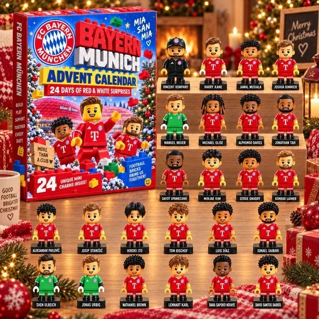 2026 Soccer Teams Advent Calendar - FC Bayern Munich Edition Blind Box