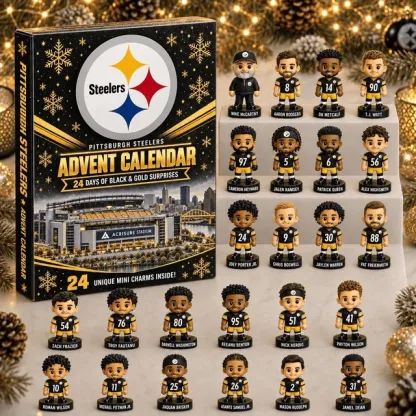 2026 Football Advent Calendar - Pittsburgh Steelers Edition Blind Box