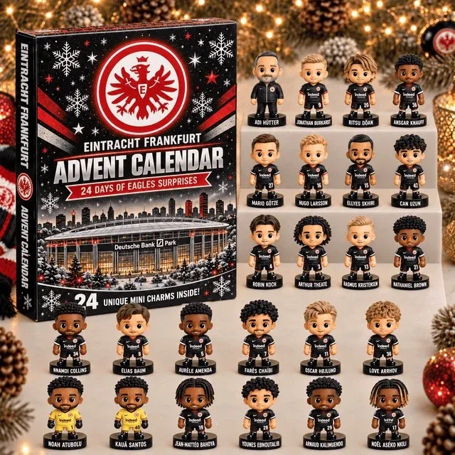 2026 Soccer Teams Advent Calendar - Eintracht Frankfurt Edition Blind Box