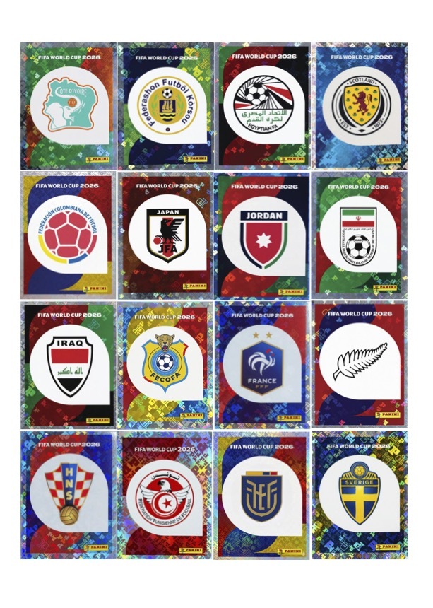 Official 2026 World Cup Player Custom Card