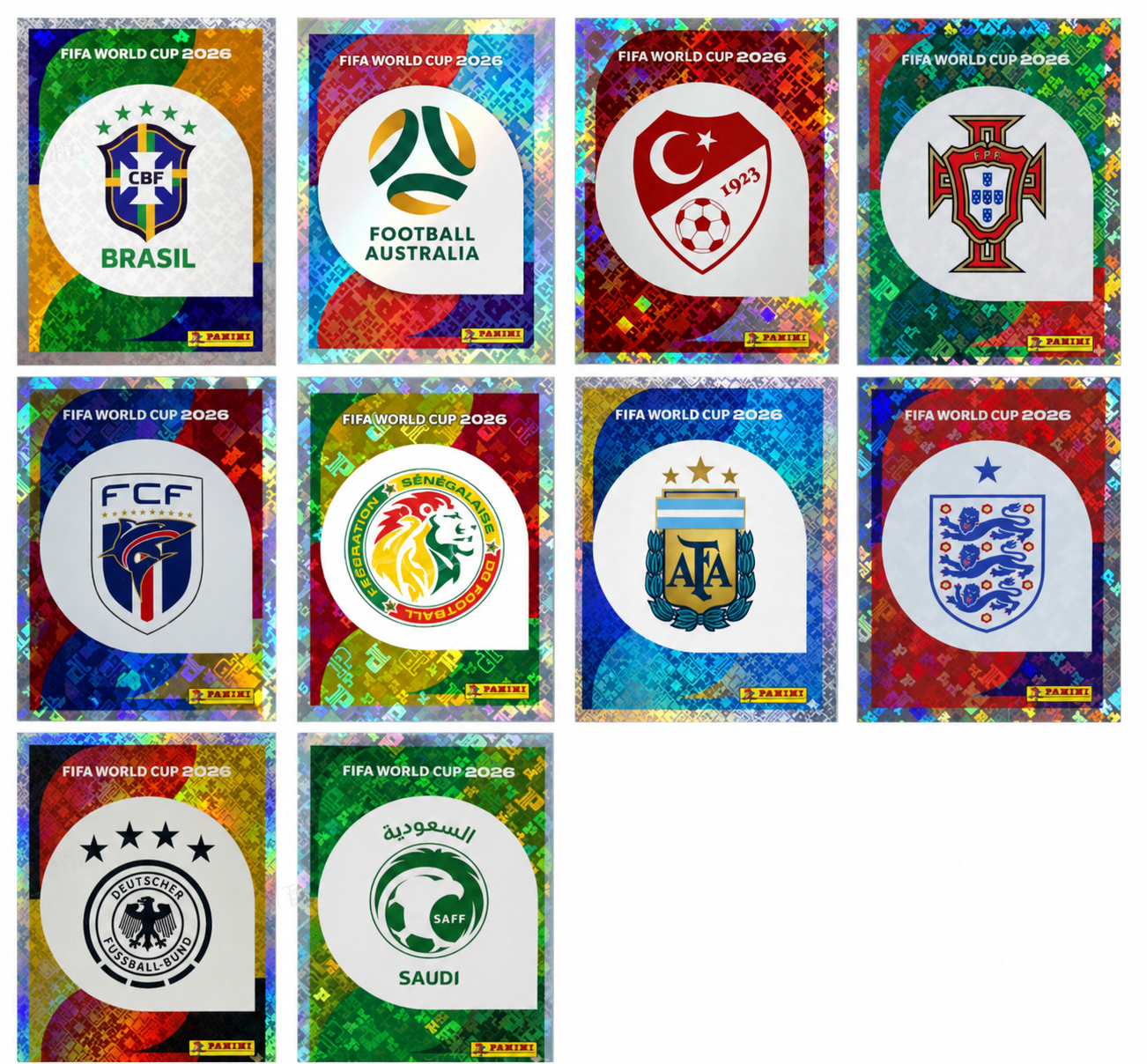 Official 2026 World Cup Player Custom Card