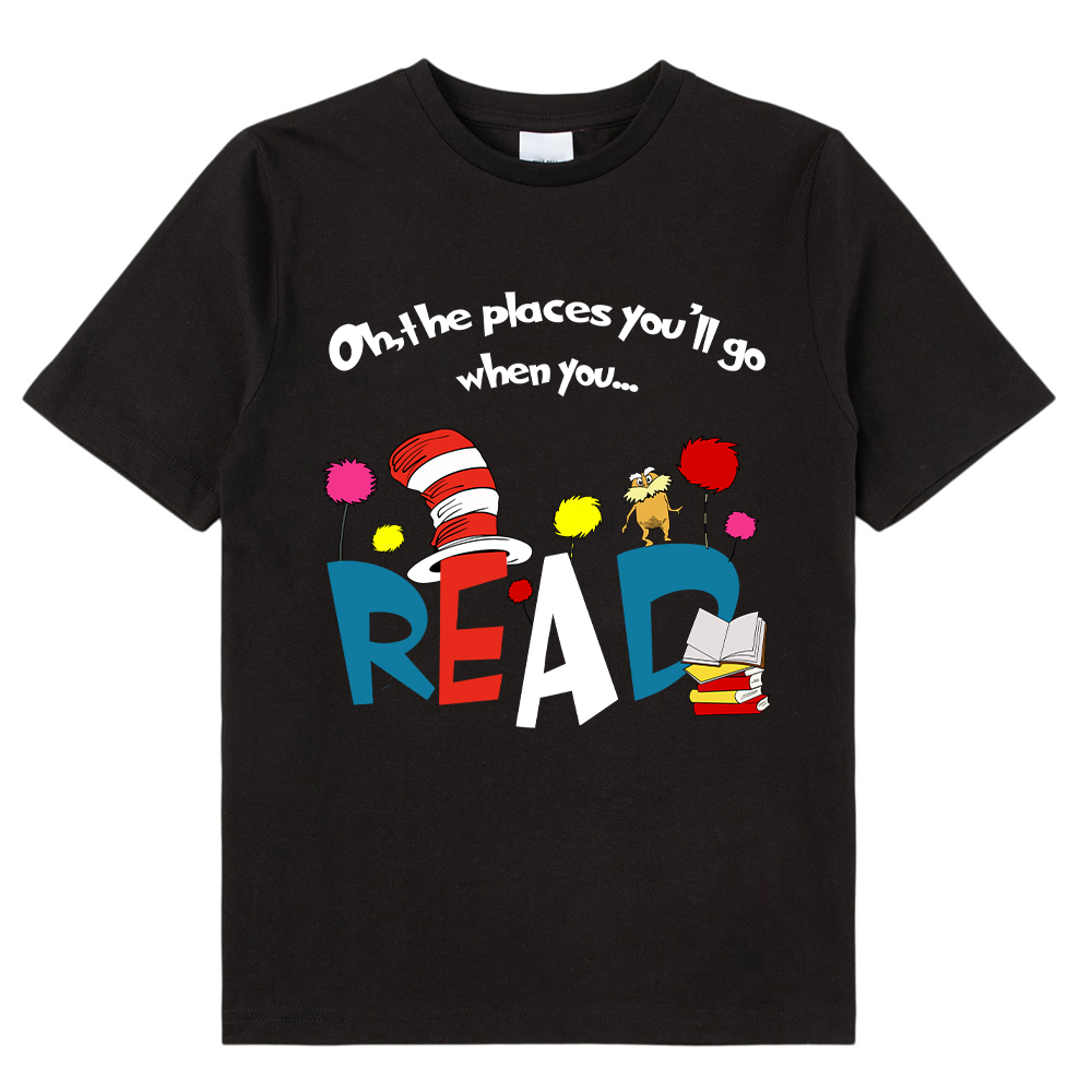 Oh The Places You'll Go Kids T-Shirt