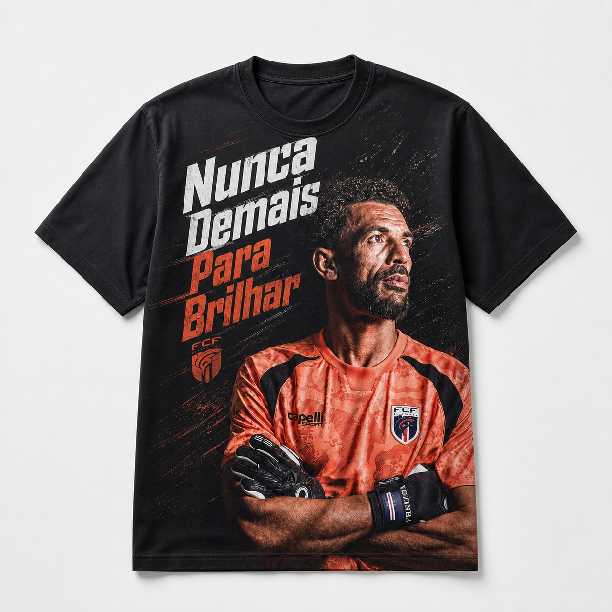 "Nunca Demais Para Brilhar" Cabo Verde Graphic Tee