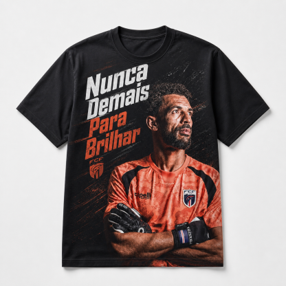 "Nunca Demais Para Brilhar" Cabo Verde Graphic Tee