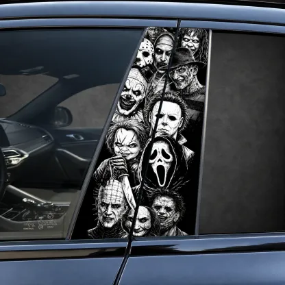 Horror Icons Car Pillar Decal(B-Pillar) – Halloween Series