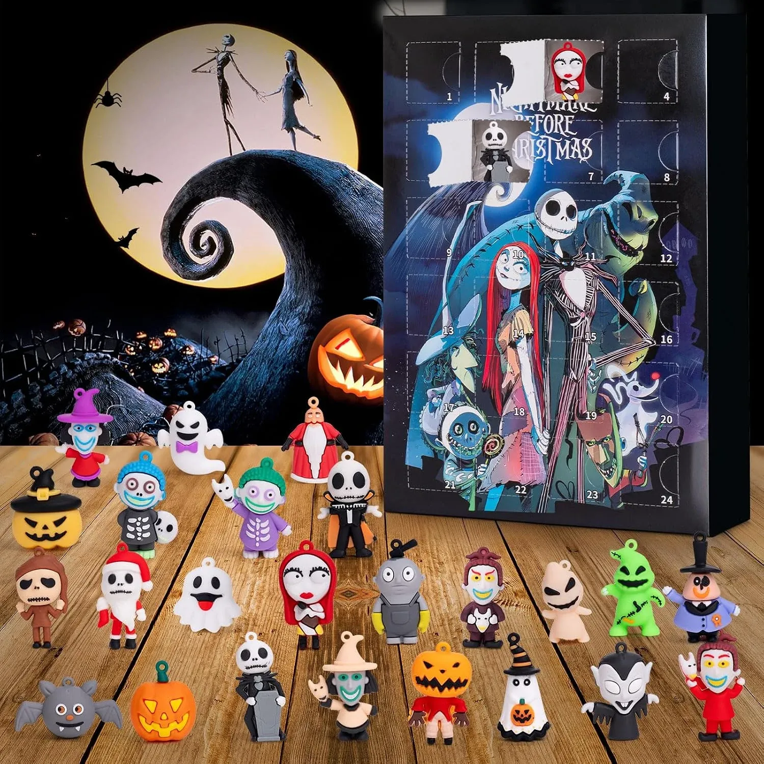 2026 Nightmare Christmas Advent Calendar - 24-Day Countdown