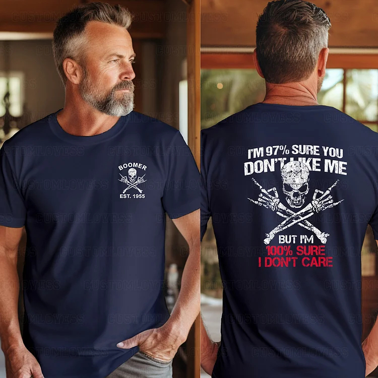 Custom I DON'T CARE GENERATION Shirt