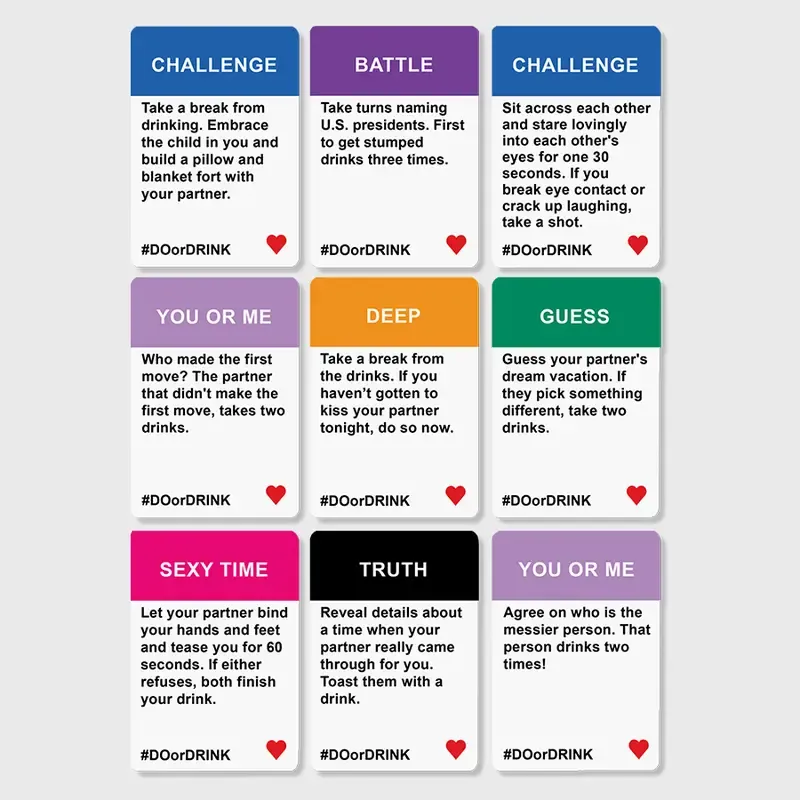 Date Night by Do Or Drink: Party Card Game for couples