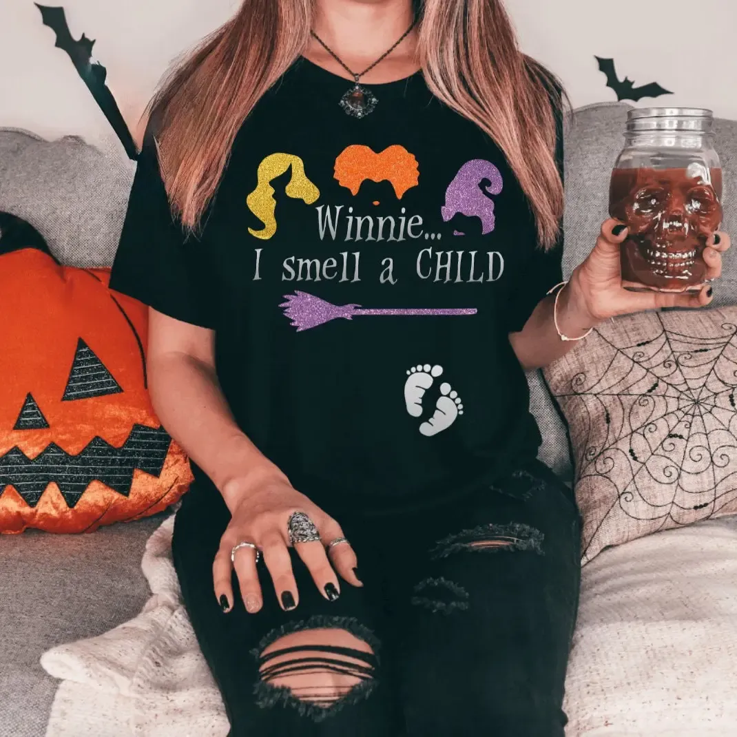 Winnie I Smell a Child Pregnancy Sweatshirt