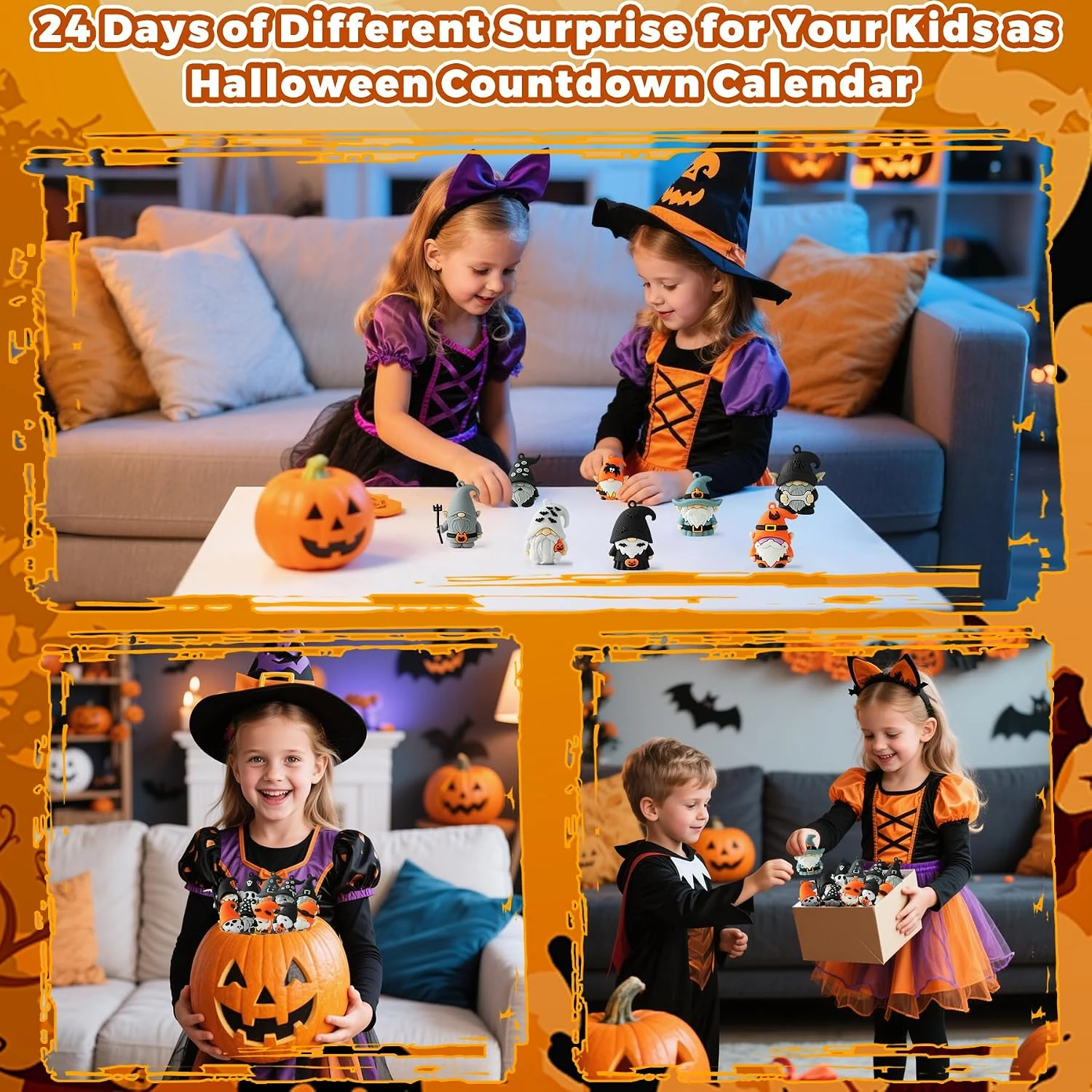 Halloween gnome character details
