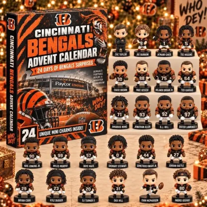 2026 Football Advent Calendar - Cincinnati Bengals Edition Blind Box