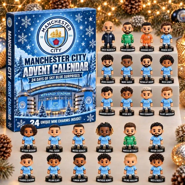 2026 Soccer Teams Advent Calendar - Manchester City Edition Blind Box