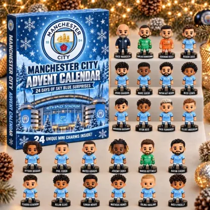 2026 Soccer Teams Advent Calendar - Manchester City Edition Blind Box