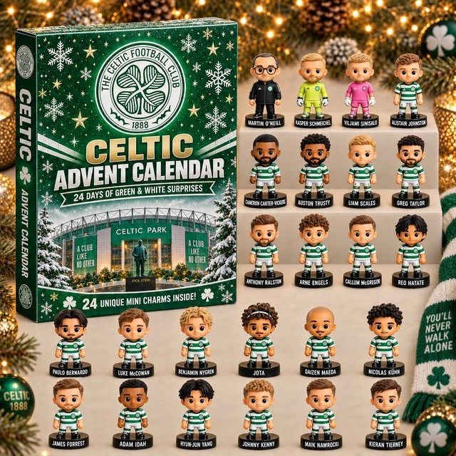 2026 Soccer Teams Advent Calendar - Celtic FC Edition Blind Box