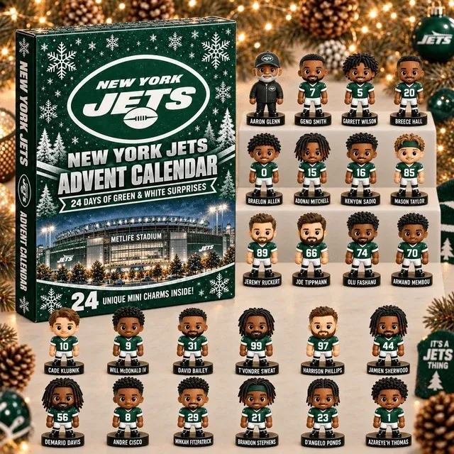 2026 Football Advent Calendar - New York Jets Edition Blind Box