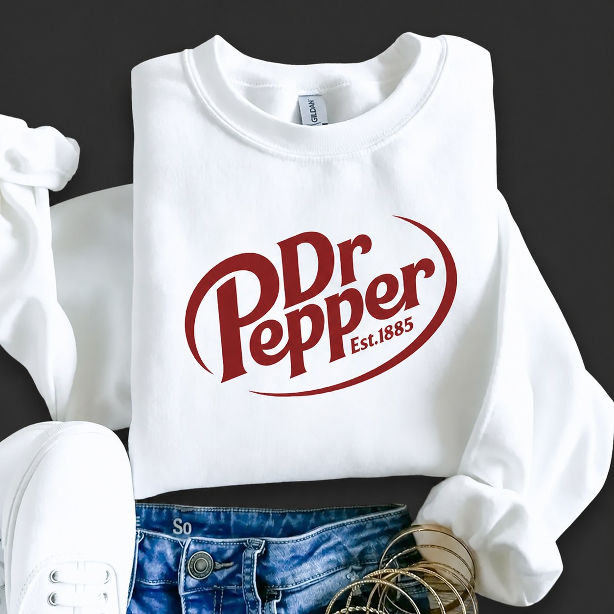Dr. Pepper Sweatshirt, Dr Pepper Lover, Dr Pepper Gift, Gift for Girlfriend